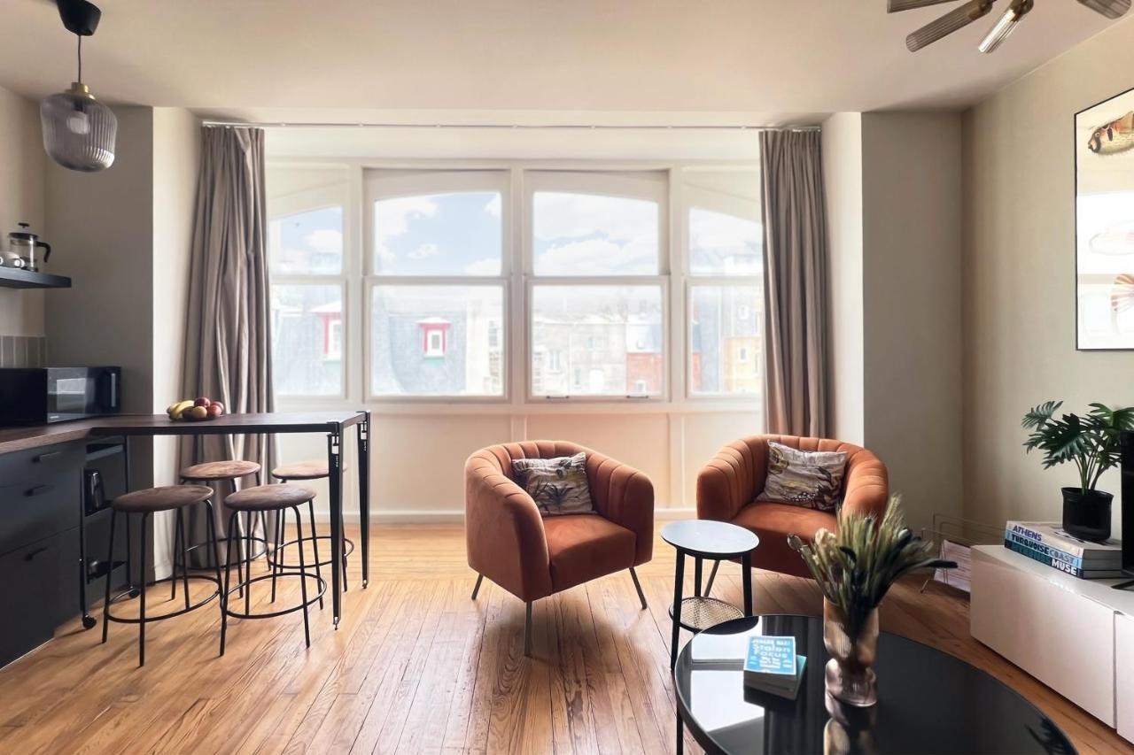 Villa Adele, Bow-Window Vue Mer -Appt 04 메르레뱅 외부 사진
